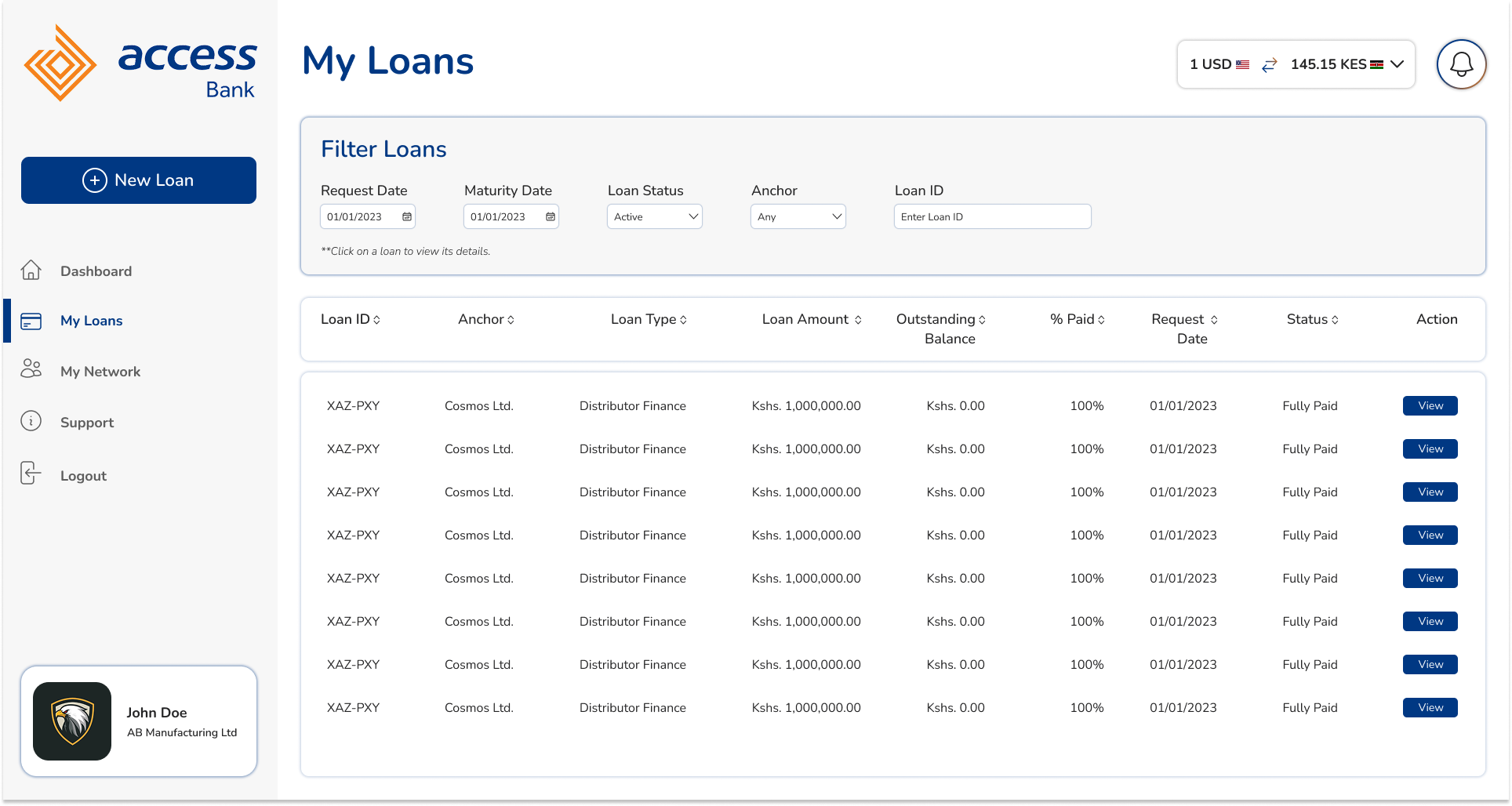 Loan Management System for Banks
