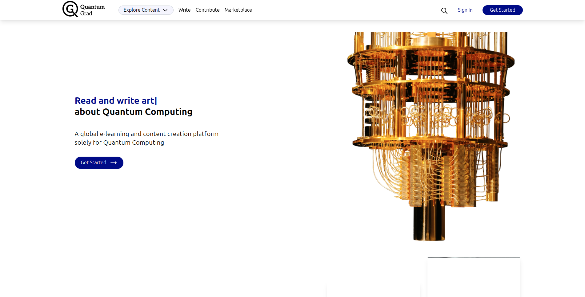 QuantumGrad Content Sharing Platform